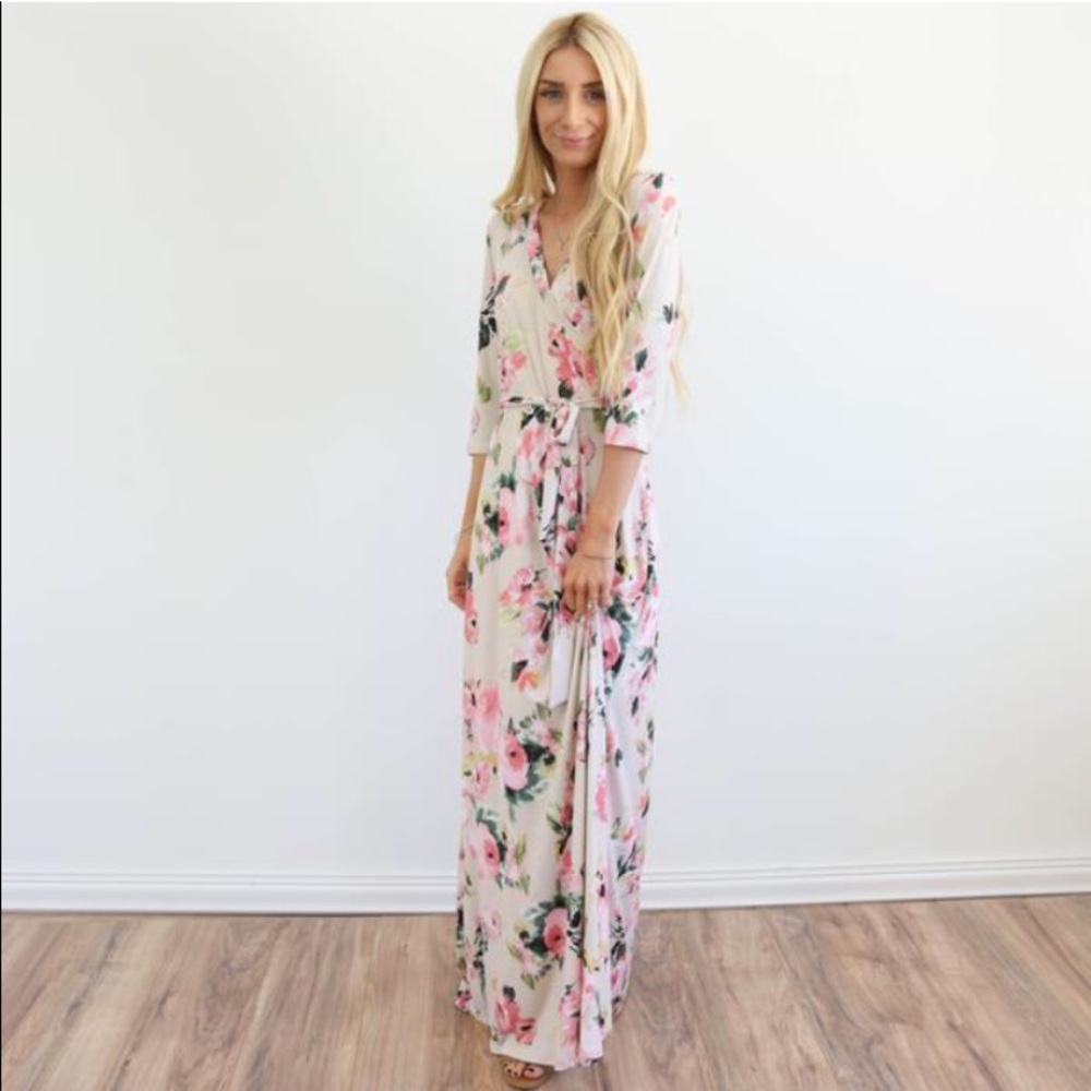 NWOT Floral Maxi